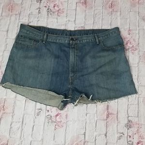 Levi's Cut Off Jean Shorts